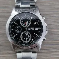SEIKO WORLD TIME 腕時計　【アラーム等稼働品】　最終お値引き