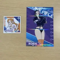 ワンピース　ONEPIECE ナミ　ロビン