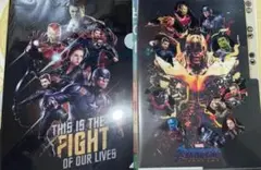 アベンジャーズ クリアファイル 2枚セット