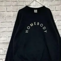 スウェットトレーナー　ブラックM 826