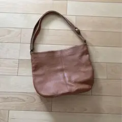 本革 2way 斜めがけ ショルダーバッグ ブラウン