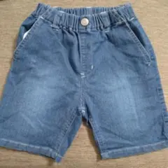 デニムハーフパンツ 110cm