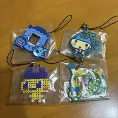 たまごっち 1番くじ　F賞　きらきらラバーチャーム　4個セット