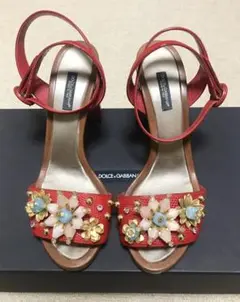 dolce and gabbana サンダル レザー