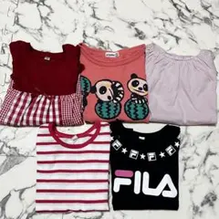 新品　美品　Tシャツ　トップス　100cm 5点セット　まとめ売り　女の子