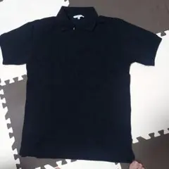 メンズユニクロポロシャツ(黒Mサイズ）未使用に近い