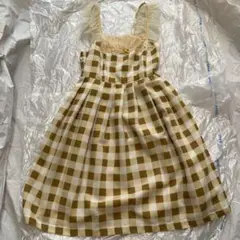 本日まで限定お値下げ!限定出品 チェック柄ワンピース