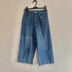 【美品】ストレートデニム ライトブルー