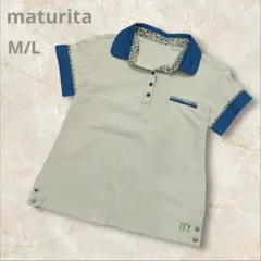 maturita マチュリタ Tシャツ カットソー ベージュ 半袖 40サイズ