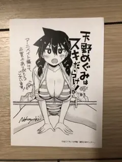 天野めぐみはスキだらけ！　天野めぐみ　特典　イラストペーパー