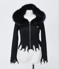 REFLEM broken fur parka
