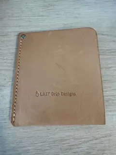 LAST Drip Designs 本ヌメ革 札入れ（マネークリップ）