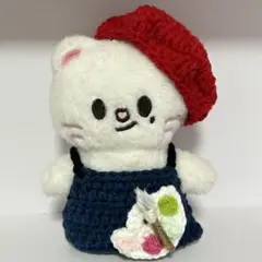 skzoo 10cm ジニレット ぬい服 帽子 ベレー帽 エプロン パレット