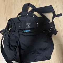 即日発送 アネロ anello 2way ショルダー バッグ ブラック 大容量