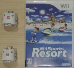 【美品】Wiiモーションプラス2個+Wiiスポーツリゾート