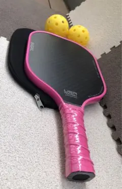 未使用品!!ピックルボール パドル USAPA承認 (おまけ付)ピンク226g