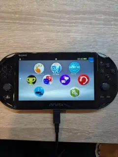 SONY PS Vita PCH-2000 本体ブラック 充電器 ソフト
