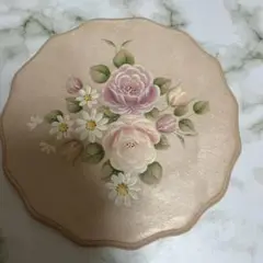 薔薇とマーガレットのトールペイント
