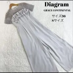 ダイアグラム グレースコンチネンタル ドレスパンツ レース チュール