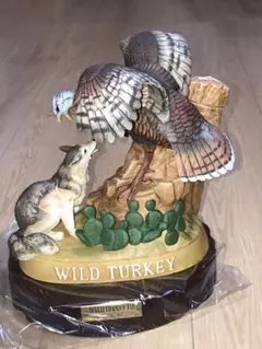 ⚠️最終値下げ⚠️1986年限定 ワイルドターキー☆ターキーとスカンク☆陶器☆送料込 1986年WILDTURKEYワイルドターキー陶器ボトル(空ボトル) - メルカリ
