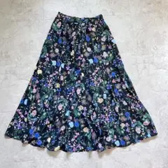 JOURNAL STANDARD relume ボタニカル柄フレアースカート