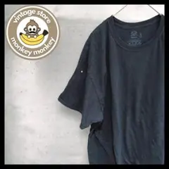 mz697 フルーツオブザルーム　オーバーサイズ　Tシャツ　カットソー　無地　黒