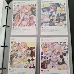 カッコウの許嫁 22巻　購入特典イラストカード ４種コンプセット