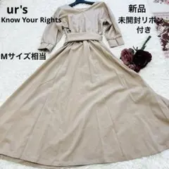 ur's Know Your Rights 2wayカシュクールワンピース　新品