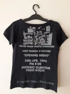 マニア必見!ヒス企画展特別Tシャツ レディース / BILLY NAME
