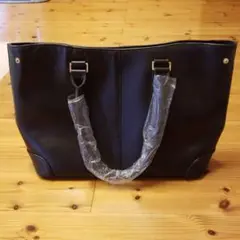 値下げ 合革 ブラウン バッグ