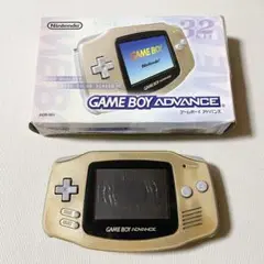 【ジャンク品】ゲームボーイアドバンス ゴールド