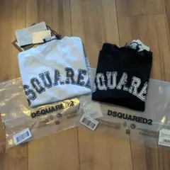 DSQUARED2 ロゴプリントTシャツ 2色セット