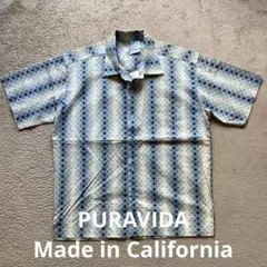 ☆Paravida 幾何学模様 サーフシャツ Made in USA 新品☆