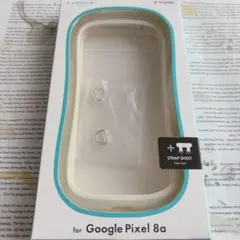 【匿名配送】Google Pixel 8a 耐衝撃クリアケース ミルクホワイト