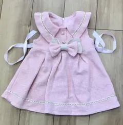 ワンピース　ピンク　リボン