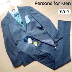 Persons for Men ブラックスーツ　セットアップ
