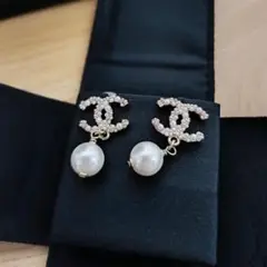 CHANEL ピアス パール シャネル