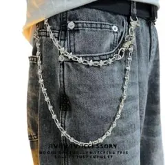Our Legacy Y2K HIP CHAIN ウォレットチェーン Our Legacy - Y2K Hip Chain Sassy Silver
