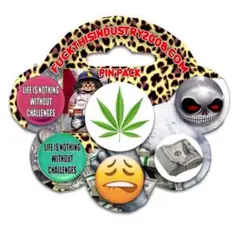 ec melodi fuckthisindustry punkandyo バッジ ec melodi缶バッジ punkandyo fuckthisindustry - メルカリ