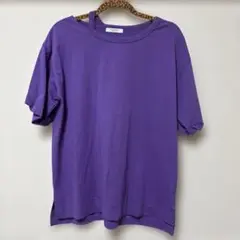ROSE BUD デザインパープルTシャツ