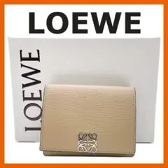 LOEWE ロエベ アナグラム レザー 三つ折り財布