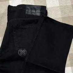御黒染司おんくろぞめつかさ　京都紋付　BL-WHY 和柄　ブラックデニム メンズ カバーのみ】御黒染司（おんくろぞめつかさ）× tetra