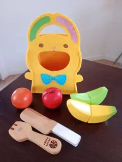 ウッディプッディ☆もぐもぐフルーツセット 木製おもちゃ おままごと