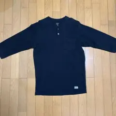 アメカジ ダリーズ ネイビー 七分袖カットソー