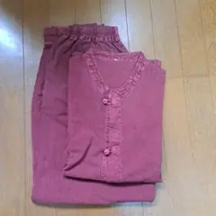 生活韓服　中サイズ　韓国　エンジ色