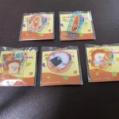 カゴメ　パンどろぼう　全5種類‼︎セット アクリルチャーム
