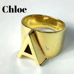 ✨Chloe Ring✨クロエリング アルファベット イニシャル S GOLD Chloe クロエ CHC21SFR0 ALPHABET アルファベット イニシャル