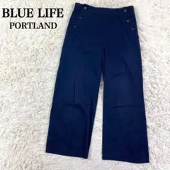 BLUE LIFE PORTLAND ワイドパンツ ネイビー Mサイズ