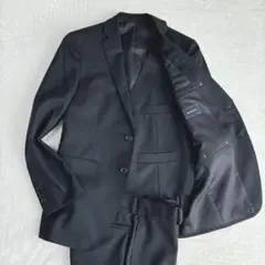 【美品】ザスーツカンパニー　スリーピーススーツ　セットアップ　ストライプ