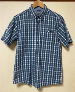 Eddie Bauer 半袖チェックシャツ